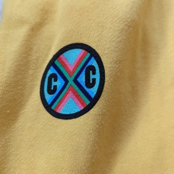 Cross COLOURS cxc yellow sweatpants 2x - Picture 6 of 12